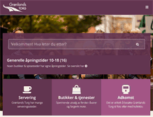 Tablet Screenshot of gronlandstorg.no